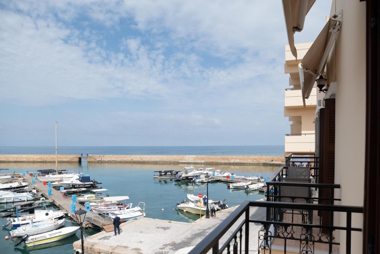 Destino Home Overlooking The Venetian Port Of Chania Chania  Exteriör bild